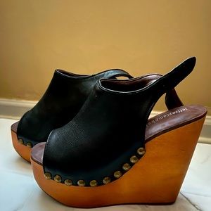 Jeffrey Campbell Snick Stud Wedge Women Size 7.5